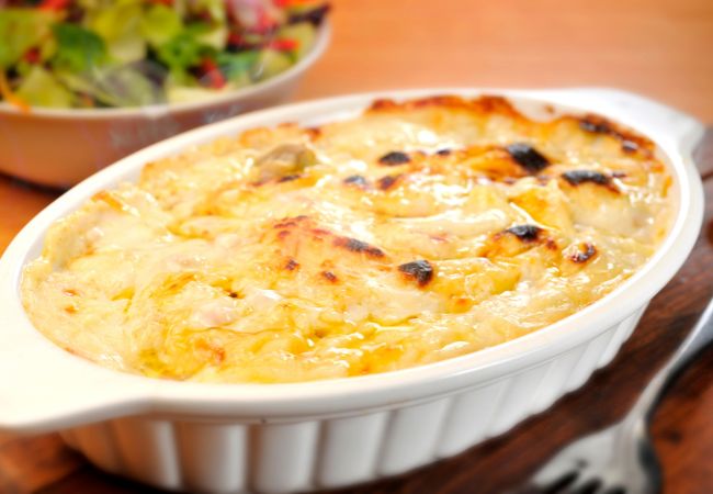 Gratin de chayotte